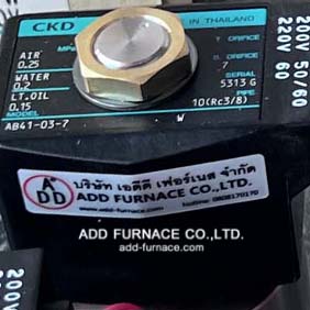 CKD AB41-03-7-W-AC200V